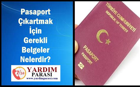 Pasaport İçin Gerekli Belgeler Nelerdir?